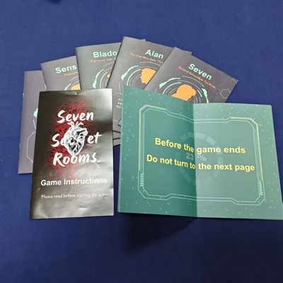 چاپ کتاب قوانین بازی و نحوه پخش- جزوه‌ها